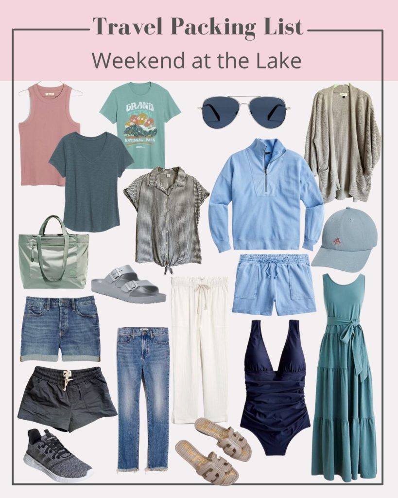 Summer Lake Vacation Packing List  Lake vacation packing list, Packing list  for vacation, Vacation packing